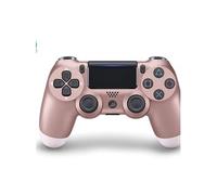 Manette de jeu sans fil Riff DualShock 4 v2 pour PlayStation PS4 / PS TV / PS Now Gold-Rose