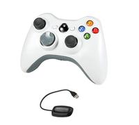 Manette De Jeu Sans Fil Xbox360 Manette De Jeu Xbox360 2.4g 360 Avec Récepteur-Blanc-Joy134