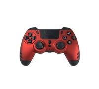 Manette de jeu - Steelplay - Slimpack - Sans fil 2,4 GHz - Compatible PS4/PC - Rouge
