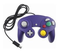 Manette de jeu - Straße Game ® - Violet - Compatible Wii/Wii U/Gamecube - Filaire - 1,70 m