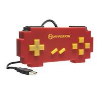 Manette de jeu Super Nintendo (SNES) à branchement USB (PC, MAC) "Pixel Art"