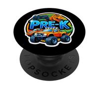 Manette de Jeu T-Rex pour garçons pré-Maternelle PopSockets PopGrip Adhésif
