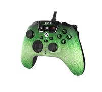 Manette de jeu Turtle Beach React-R USB Noire/Verte Analogique/Numérique pour PC, Xbox One, Xbox Series X/S, Jack 3.5mm, Câble 2.5m
