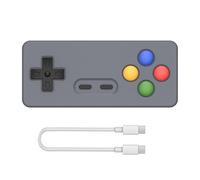Manette de jeu USB C prise électrique de type C vers 2 ports USB + 2 ports USB + 2 répartiteurs pour manette de jeu