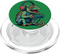 Manette de Jeu vidéo caméléon Mignon pour Joueur Amusant PopSockets PopGrip pour MagSafe
