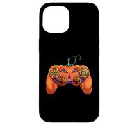 Manette de Jeu vidéo Halloween Gamer Pumpkin pour Enfants garçons Coque pour iPhone 15