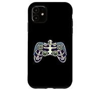 Manette de Jeu vidéo Halloween Gamer Squelette pour Enfants garçons Coque pour iPhone 11