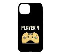 Manette de Jeu vidéo Kawaii 4 Adorable équipe Assortie Coque pour iPhone 15 Plus