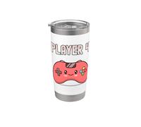 Manette de jeu vidéo Kawaii 4 Adorable équipe assortie Gobelet isotherme en acier inoxydable double paroi