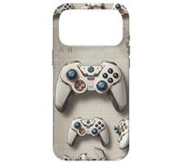 Manette de Jeu vidéo Marron Design Gamer garçons Hommes Gaming Coque pour iPhone 17 Pro Max
