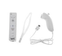 Duo Pack Nunchuk + Télécommande Pour Wii /Wii U - Blanc