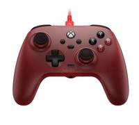 Manette de jeu Xbox câblée, compatible avec Xbox Series X/S, équipée de sticks à effet Hall, câble USB-C de 3m inclus , rouge