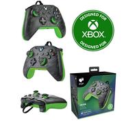 Manette de jeu - XBOX - NEON CARBON - Filaire - Compatible Xbox One et PC - Ergonomique