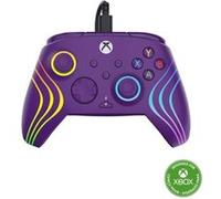 Manette de jeu - Xbox Series X S, Xbox One et PC - Afterglow Wave - RGB - Filaire - Violet - Violet G