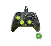 Manette de jeu - Xbox Series X S, Xbox One et PC - Rematch Core - RGB - Filaire - Camouflage Noir / Jaune -