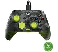 Manette de jeu - Xbox Series X S, Xbox One et PC - Rematch Core - RGB - Filaire - Camouflage Noir / Jaune - Noir G
