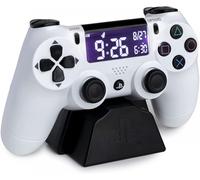 Manette De Playstation Réveil Avec Écran Lcd Rétroverse Blanc