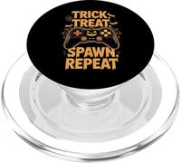 Manette de potiron de Jeu vidéo d'halloween PopSockets PopGrip pour MagSafe