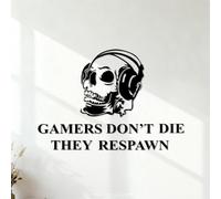 Manette de référence du jeu Game Boy Stickers gravés Multicolore 42x60.9cm Noir