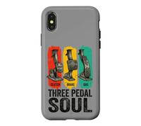 Manette de Transmission Manuelle à Trois pédales Soul Coque pour iPhone X/XS