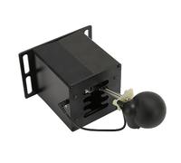 Manette de Vitesse de Simulateur de Jeu de Course, Manette de Vitesse de Simulateur Séquentiel USB, Alliage d'aluminium de Précision, Plug and Play Noir pour Th8A pour GT pour G27