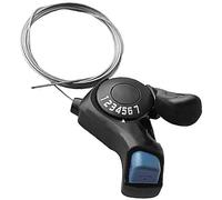 Manette de Vitesse de vélo, 7 Vitesses, Manette de Vitesse au Pouce Droit, manettes de Vitesse de Transmission de vélo de Montagne à 7 vitessesIntelligent et Attrayant.