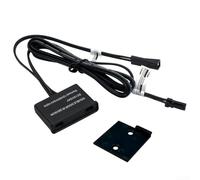 Manette de vol simulée, joystick pour PC, PS4, Xbox, double poignée ABS, design ergonomique, 36 x 19 x 25 cm, jeu immersif pour pilotes (noir)