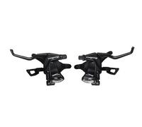 SunRace Manette de dérailleur droite DLM503 8 vitesses Push/Pull avec ajusteur de pouce Noir