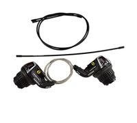 Manette Derailleur Paire 3x7v Revoshift Tourney Rs35 Eslrs35p7a Noir