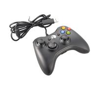 Manette du Contrôleur de Jeu Filaire Noir pour Xbox 360 AC429