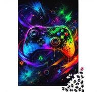 Manette Éclair Couleur 1000 Pièces Mini Puzzle pour Adultes Décoration | 70x50cm Papier Amateurs De Puzzles Détente Intellectuelle Assemblage De Puzzle Cadeau Anniversaire Décor De Bureau