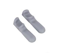 Manette en silicone souple pour tablette iPad - Repose-poignets ergonomique pour jeux vidéo - 8,8 x 2 x 1,7 cm - Gris