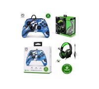 Manette XBOX ONE-S-X-PC CAMOUFLAGE bleu NEBULA Officielle + Casque Gamer PRO PH3 SPIRIT OF GAMER XBOX ONE/S/X/PC