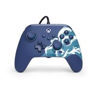 Manette filaire ADV XBX - Aqua Wave + Casque filaire XBX - Blue Wave Pack