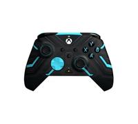 Manette filaire Advanced Titan Steel pour Xbox Series X S Xbox One et PC Noir et Bleu
