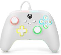 Manette Filaire Advantage pour Xbox Series XS avec Bande LED Lumectra + RVB-Blanc