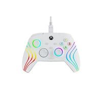 Manette filaire Afterglow Wave pour Xbox Series X/S/Xbox One/PC Blanc