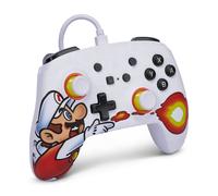 Manette filaire améliorée pour Nintendo Switch PowerA Fireball Mario Multicolore G