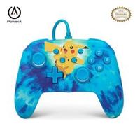 Manette Filaire Amelioree pour Nintendo Switch - Tie and Dye Pikachu G