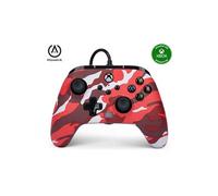 Manette filaire améliorée pour Xbox Series X/S Camouflage rouge