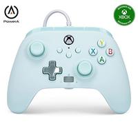 Manette filaire améliorée pour Xbox Series X|S de PowerA - Barbe à papa bleue