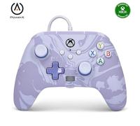 Manette filaire améliorée pour Xbox Séries X/S PowerA Tourbillon de lavande Violet G
