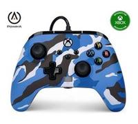 Manette filaire améliorée pour Xbox Series X/S PowerA Camouflage bleu Bleu G