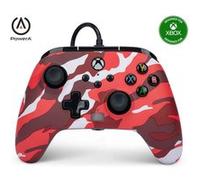 Manette filaire améliorée pour Xbox Series X/S PowerA Camouflage rouge Rouge G