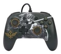 Manette filaire améliorée PowerA Battle-Ready Link pour Nintendo Switch Gris, Blanc, Jaune, Noir E