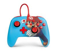 Manette filaire améliorée PowerA pour Nintendo Switch - Mario Punch