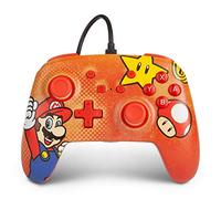 Manette Filaire Améliorée Powera pour Nintendo Switch - Mario Vintage