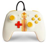 Manette filaire améliorée PowerA pour Nintendo Switch - Vintage Star, Mario, manette de jeu, manette de jeu vidéo filaire, manette de jeu, Exclusivité Amazon