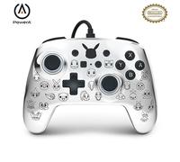 Manette filaire améliorée PowerA pour Switch - Pikachu Noir et Argent