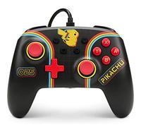 Manette Filaire Améliorée Powera pour Switch - Pokémon : Pikachu Arcade